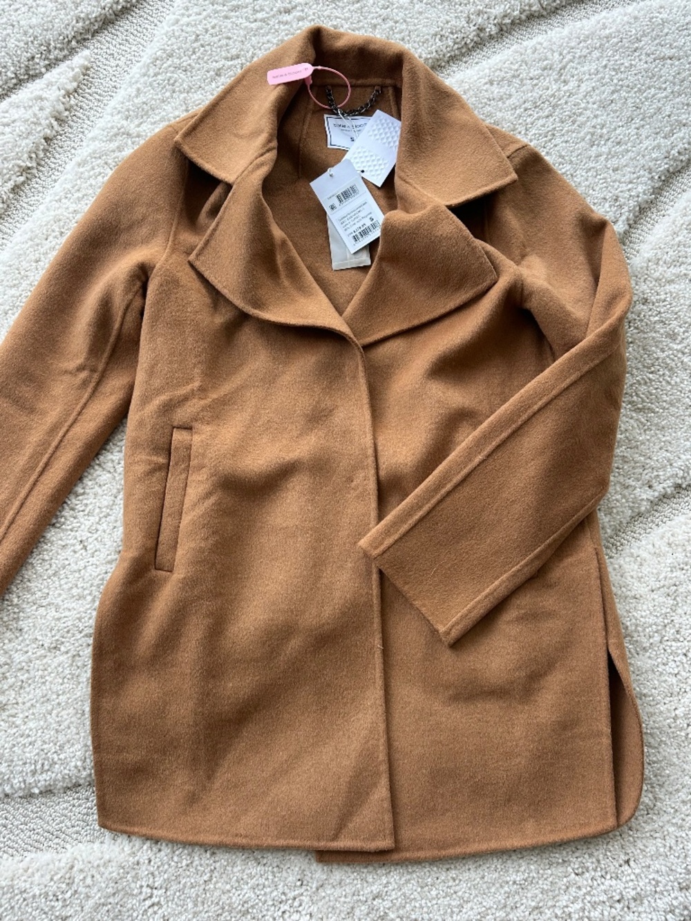 belle & bloom - Ex-boyfriend Wool Blend Oversized Jacket - Size S